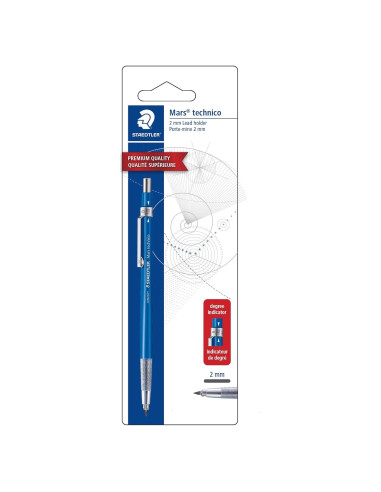 Lápiz Mecánico Staedtler Mars 780, 2mm, Azul