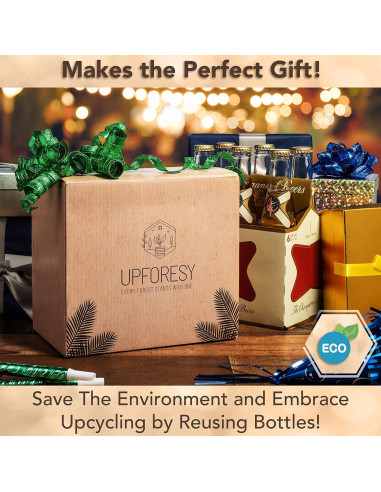 Paquete de 6 Picos de Riego Upforesy Terracota 20cm