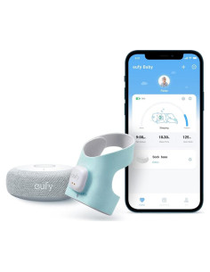 Monitor Bebé Eufy Security Smart Sock 0-18 meses Wi-Fi
