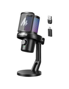 Micrófono Inalámbrico MAONO DM40 USB para PC y Juegos