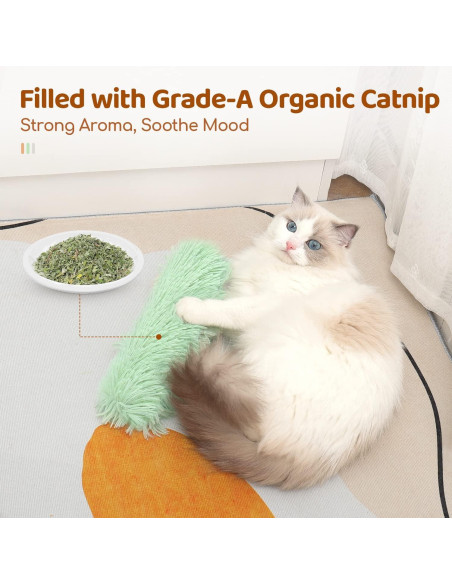 Juguetes para Gatos Potaroma 3 Almohadas Interactivas Juguetes para Gatos Potaroma 3 Almohadas Interactivas