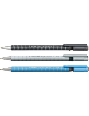 Lápices Mecánicos STAEDTLER Triplus 0.7mm HB - Paquete de 3