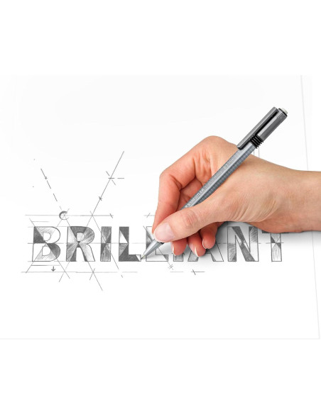 Lápices Mecánicos STAEDTLER Triplus 0.7mm HB - Paquete de 3