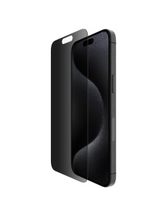 Protector de Pantalla Privado Belkin para iPhone 15 Pro Max - Vidrio Templado 9H