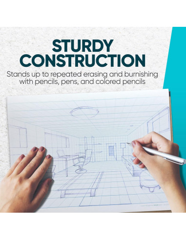 Bloc de Dibujo de Perspectiva Koala Tools 22.86x30.48 cm