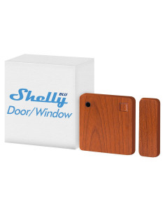 Sensor de Puerta/Ventana Shelly Blu Marrón | Bluetooth | Automatización