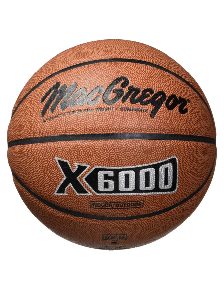 Balón de Baloncesto MacGregor X6000 Tamaño 7 Oficial