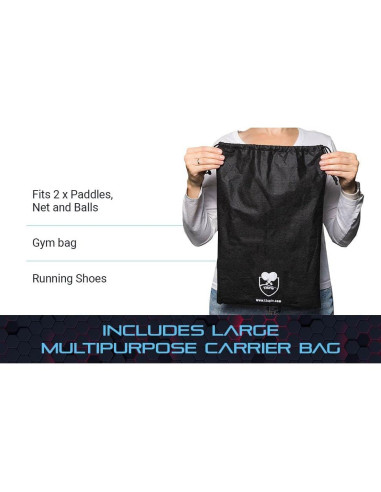 Red de Ping Pong Retráctil T2Spin - Portátil y Ajustable