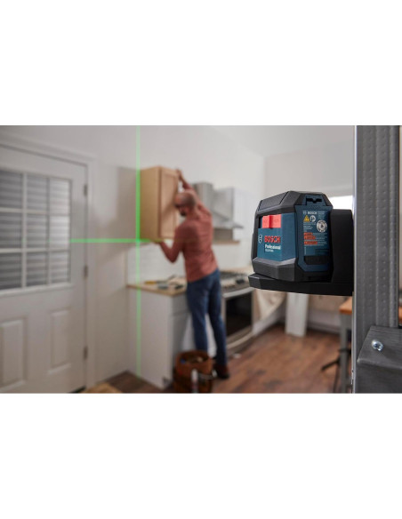 Láser de Línea Cruzada Bosch GLL50-20G 50 pies Verde
