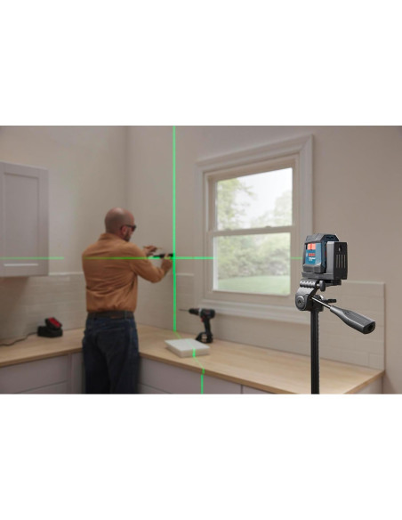 Láser de Línea Cruzada Bosch GLL50-20G 50 pies Verde