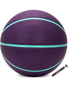 Balón de Baloncesto AND1 Fantom 7 Goma Color Púrpura 2