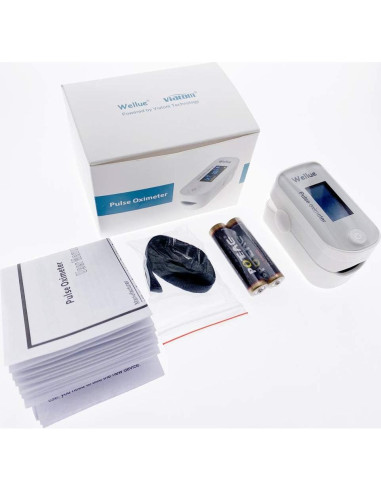 Oxímetro de Pulso Wellue FS20F Bluetooth con Pantalla OLED