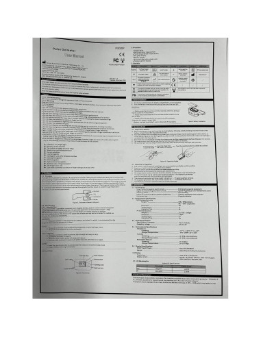 Oxímetro de Pulso Wellue FS20F Bluetooth con Pantalla OLED