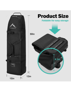 Bolsa de Viaje para Golf Himal Outdoors GTB001 - 1,99 kg 2