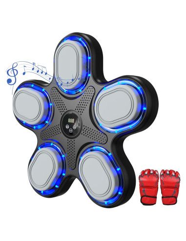 Máquina de Boxeo Musical COUOMOXA 2025 - Almohadilla Pared 1.1kg