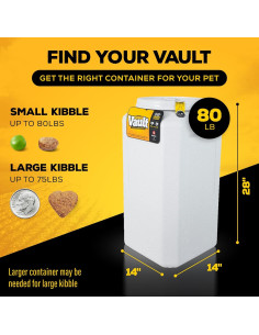 Contenedor de Almacenamiento de Comida Gamma2 80 lbs Hermético 2