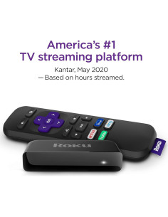 Roku Premiere Reproductor Streaming HD 4K HDR Control Remoto 2
