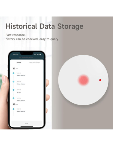Sensor de Movimiento WiFi IHSENO Yuan Miton 6.1m Infrarrojo Sensor de Movimiento WiFi IHSENO Yuan Miton 6.1m Infrarrojo