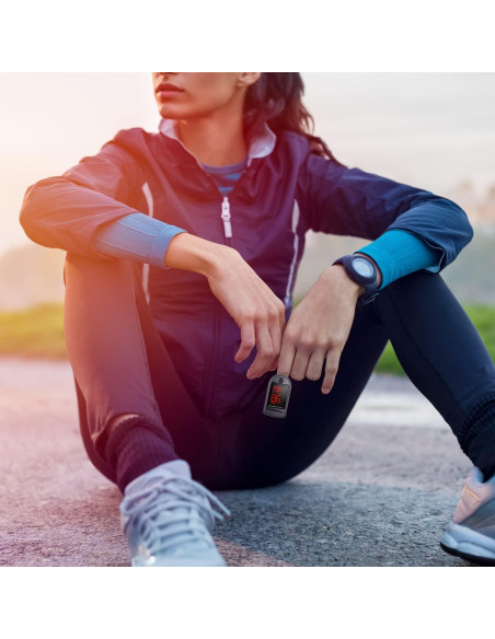 Oxímetro de Pulso Zacurate 500DL con Funda y Baterías