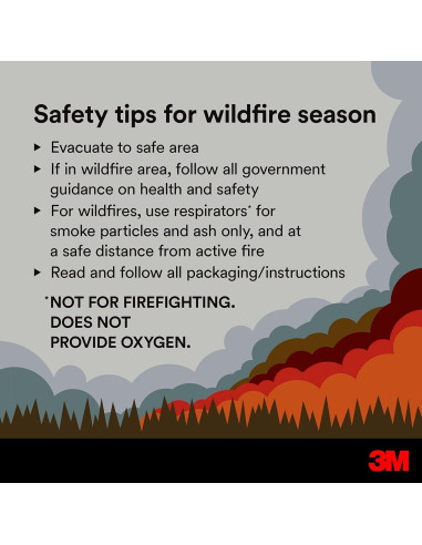 Respirador Particulado N95 3M Aura 9205+ Plegable 20 Unidades