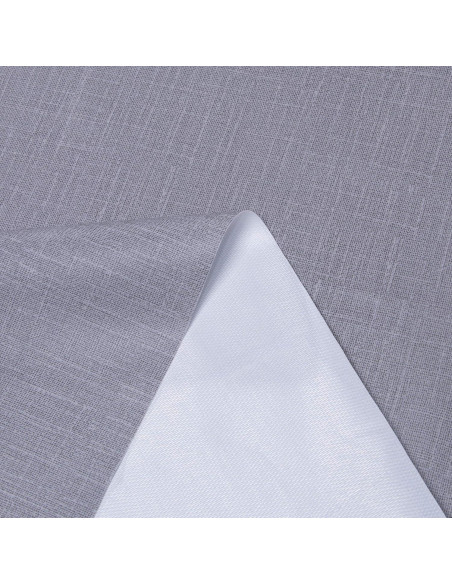 Mantel Rectangular Sancua 137x198 cm Impermeable Gris