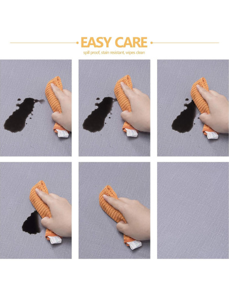 Mantel Rectangular Sancua 137x198 cm Impermeable Gris