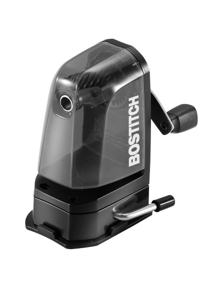 Afilador de lápices Bostitch MPS2-BLK, montaje 2 en 1