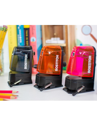 Afilador de lápices Bostitch MPS2-BLK, montaje 2 en 1