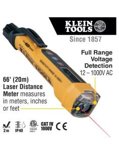 Probador de Voltaje Sin Contacto Klein NCVT-6 12-1000V AC 2