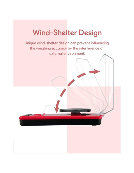 Báscula Digital ZENCRO 50g/0.001g Alta Precisión