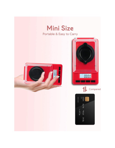 Báscula Digital ZENCRO 50g/0.001g Alta Precisión