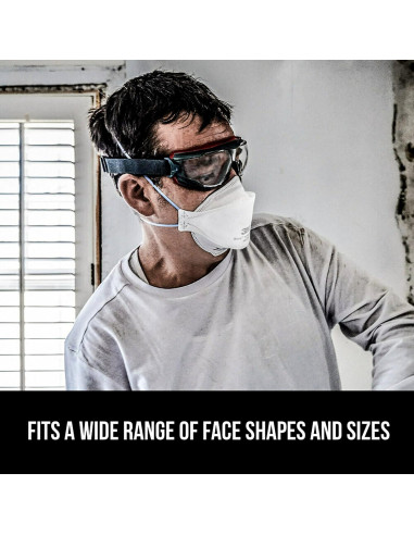 Respirador Particulado N95 3M Aura 9205+ Plegable 20 Unidades