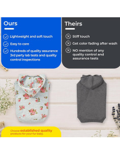 Sudadera para Perros Blueberry Pet Rosa Claro 25,4 cm 2