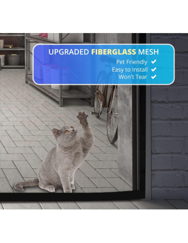 Pantalla de Garaje FEGO 2.54x2.16m Fibra de Vidrio Magnética