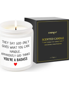 Vela Aromática de Lavanda 198 g SINSUFUR - Regalo de Ánimo 2