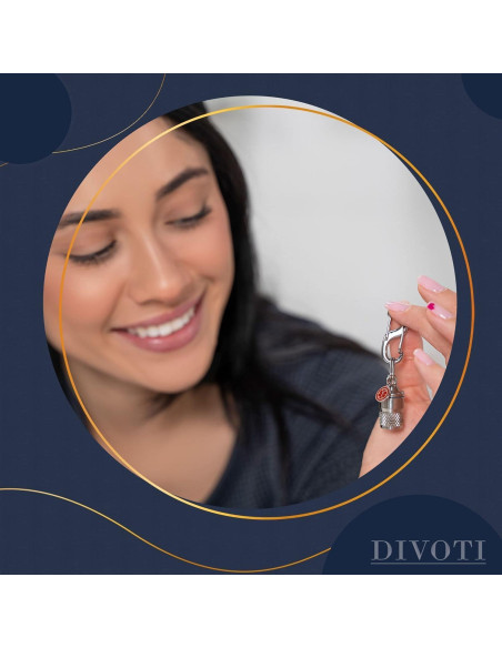 Divoti Portátil CNC Acero Inoxidable Pastillas Emergencia Grande