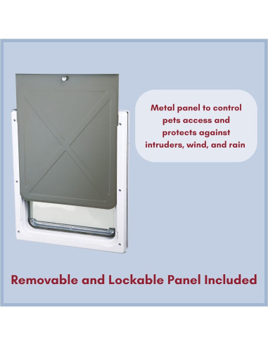 Puerta para Perros Trixie M-XL con Bloqueo 2 Vías