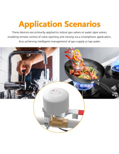 Válvula de Cierre Automática NAVITREE SVC01 Control WIFI 2