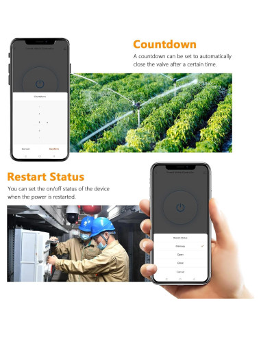 Válvula de Cierre Automática NAVITREE SVC01 Control WIFI