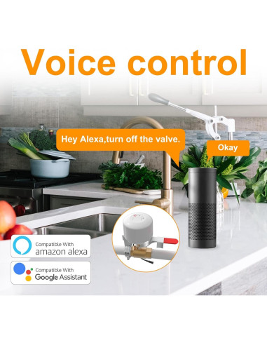 Válvula de Cierre Automática NAVITREE SVC01 Control WIFI