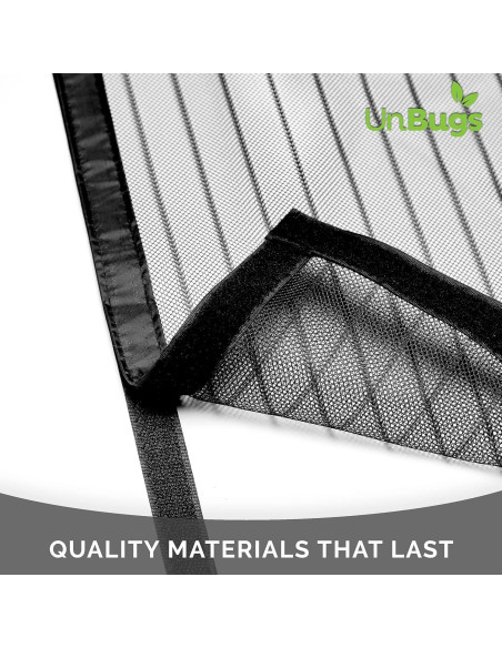 Puerta de Pantalla Magnética UnBugs - 91 x 208 cm - Cierre Automático