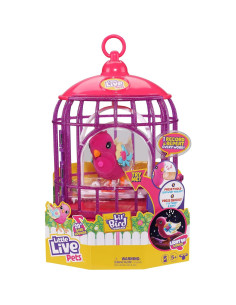 Pájaro Interactivo Tiara Twinkles con Jaula - Moose Toys 2