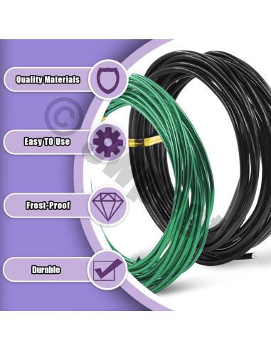 Kit de Alambre para Bonsai Swpeet 6Pcs 5 Tamaños 82 Pies