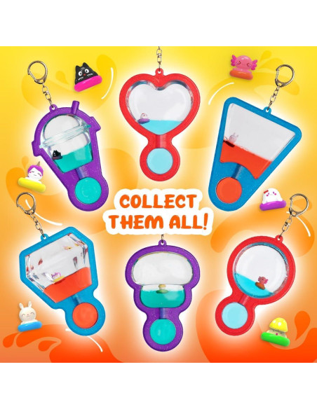 Goonameez Juguete Sensorial Sticki Kitty - 6 Personajes Únicos