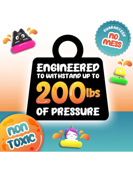 Goonameez Juguete Sensorial Sticki Kitty - 6 Personajes Únicos