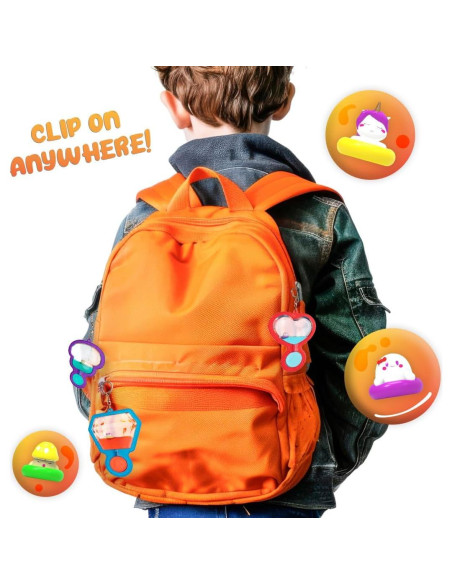 Goonameez Juguete Sensorial Sticki Kitty - 6 Personajes Únicos