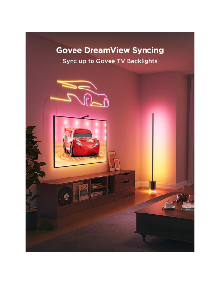 Lámpara de Pie Govee H607C LED RGBIC Inteligente 1725lm