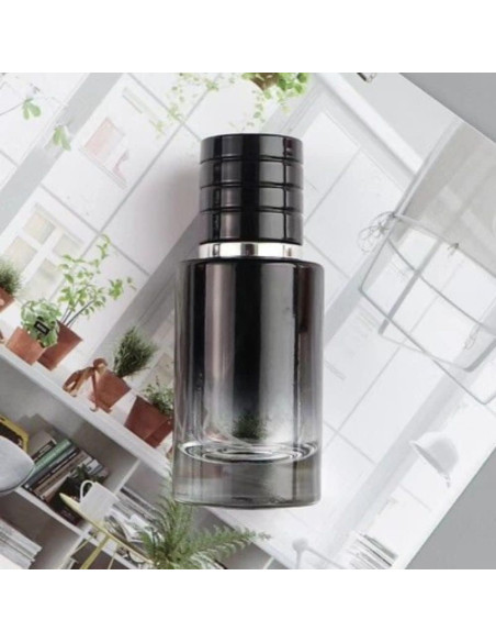 Atomizadores de Perfume Wentoenapp 30ml Vidrio Negro 2 Pcs