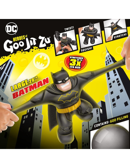 Figura Jumbo Goo Jit Zu DC Batman 20 cm Multicolor
