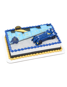 Adorno de Pastel Batman En Acción DecoPac - 3 Piezas